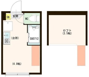 カトレア南長崎の物件間取画像